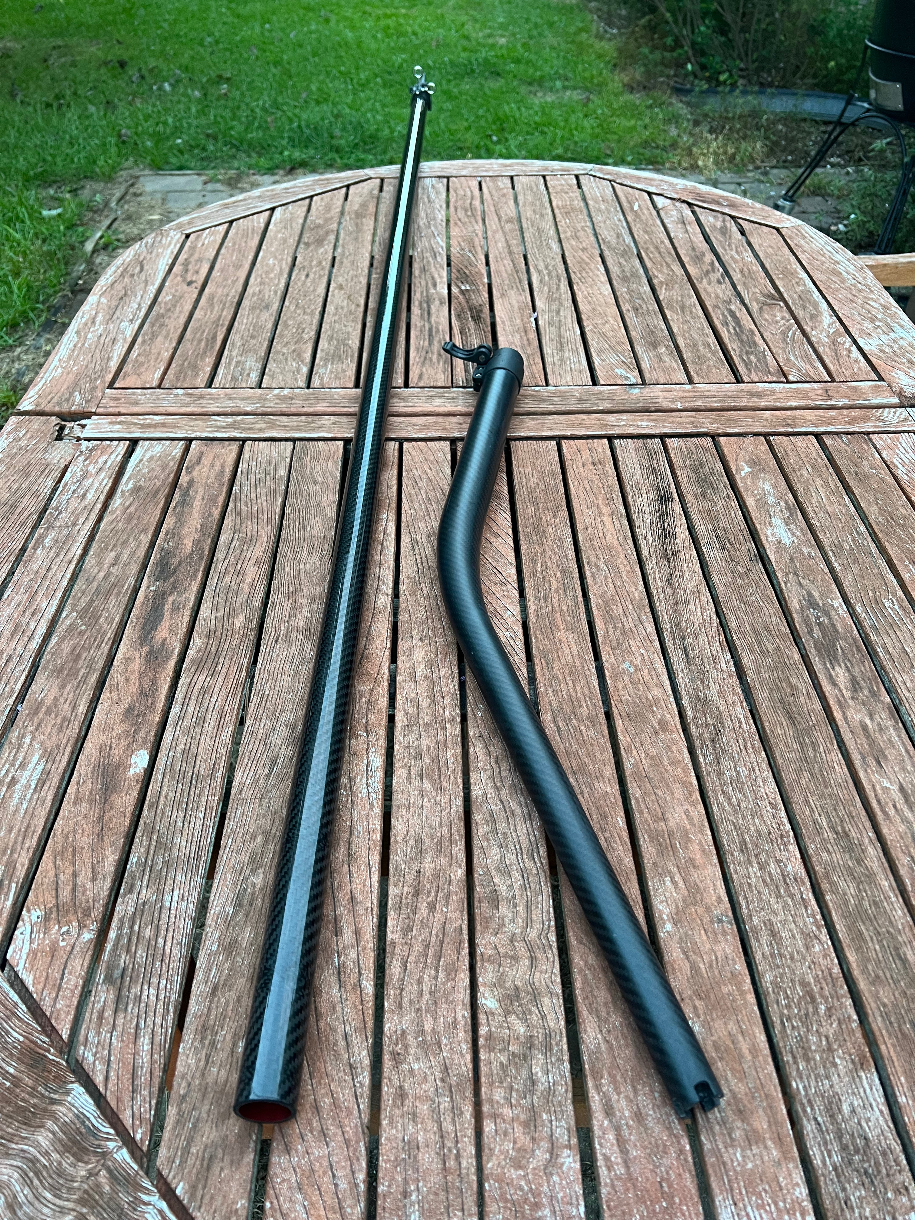 Carbon Fiber Center Rigger Base &  12’ Pole