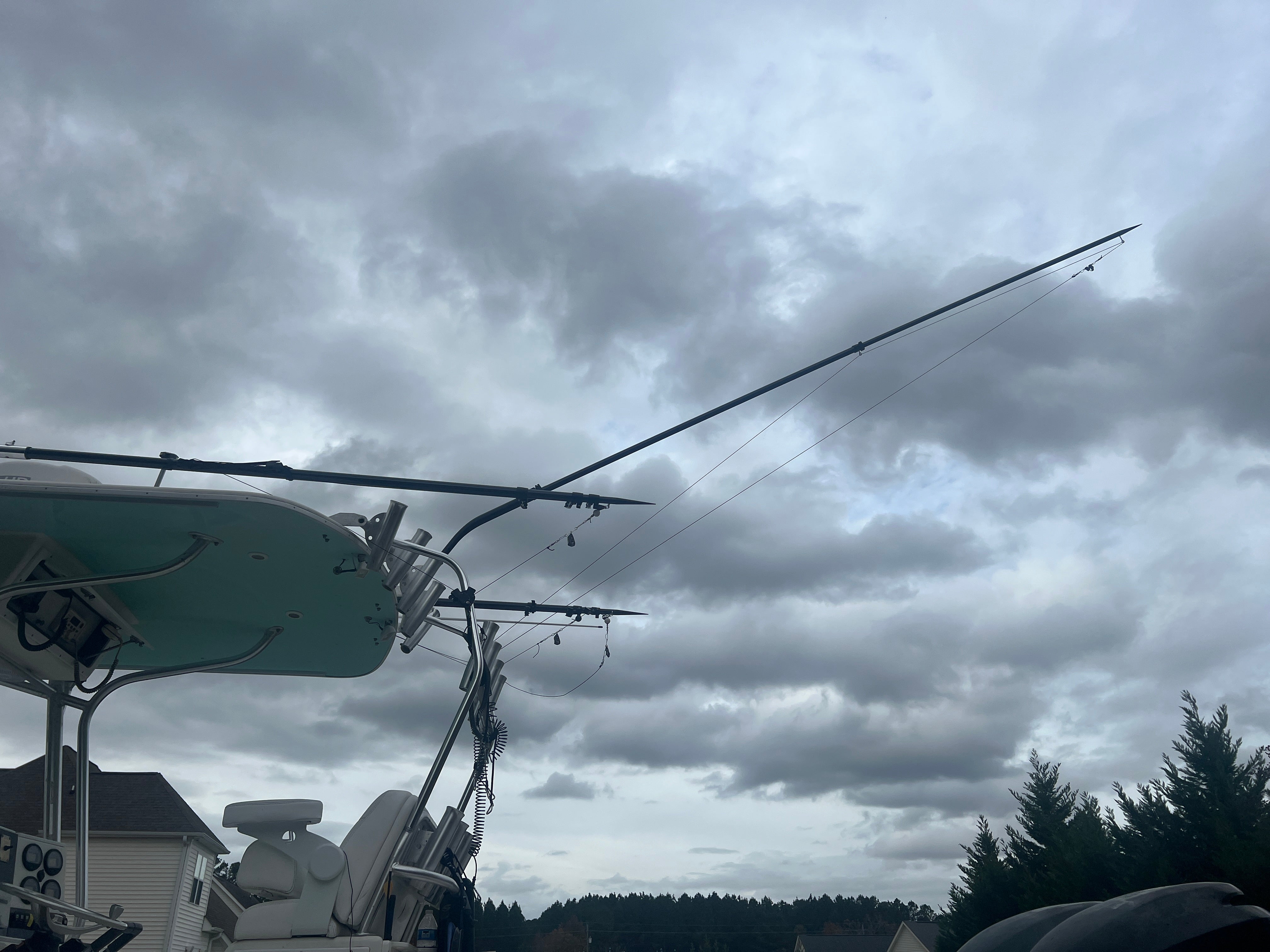 Carbon Fiber Center Rigger Base &  12’ Pole