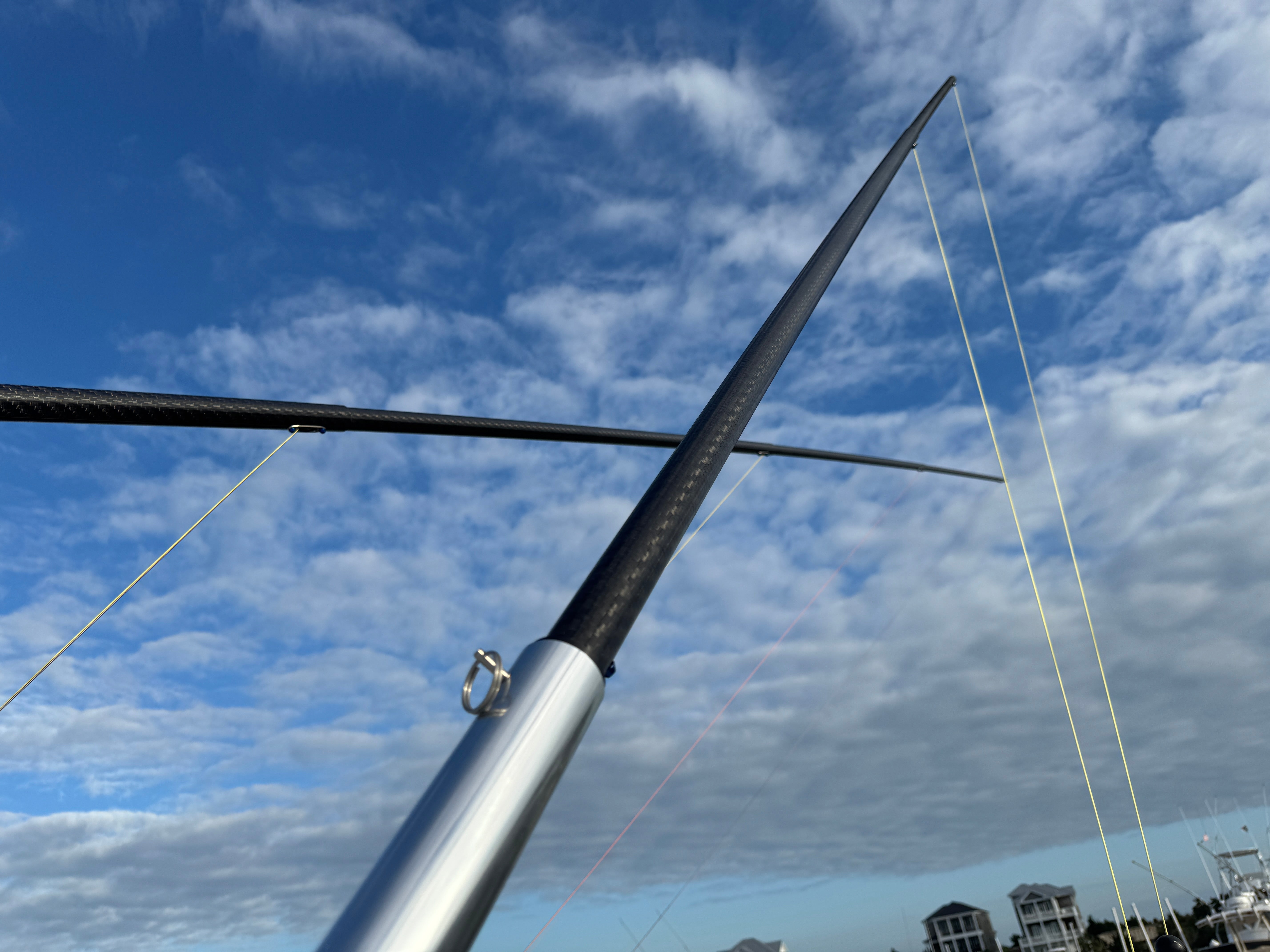 12' Fixed Internal Center Rigger Pole