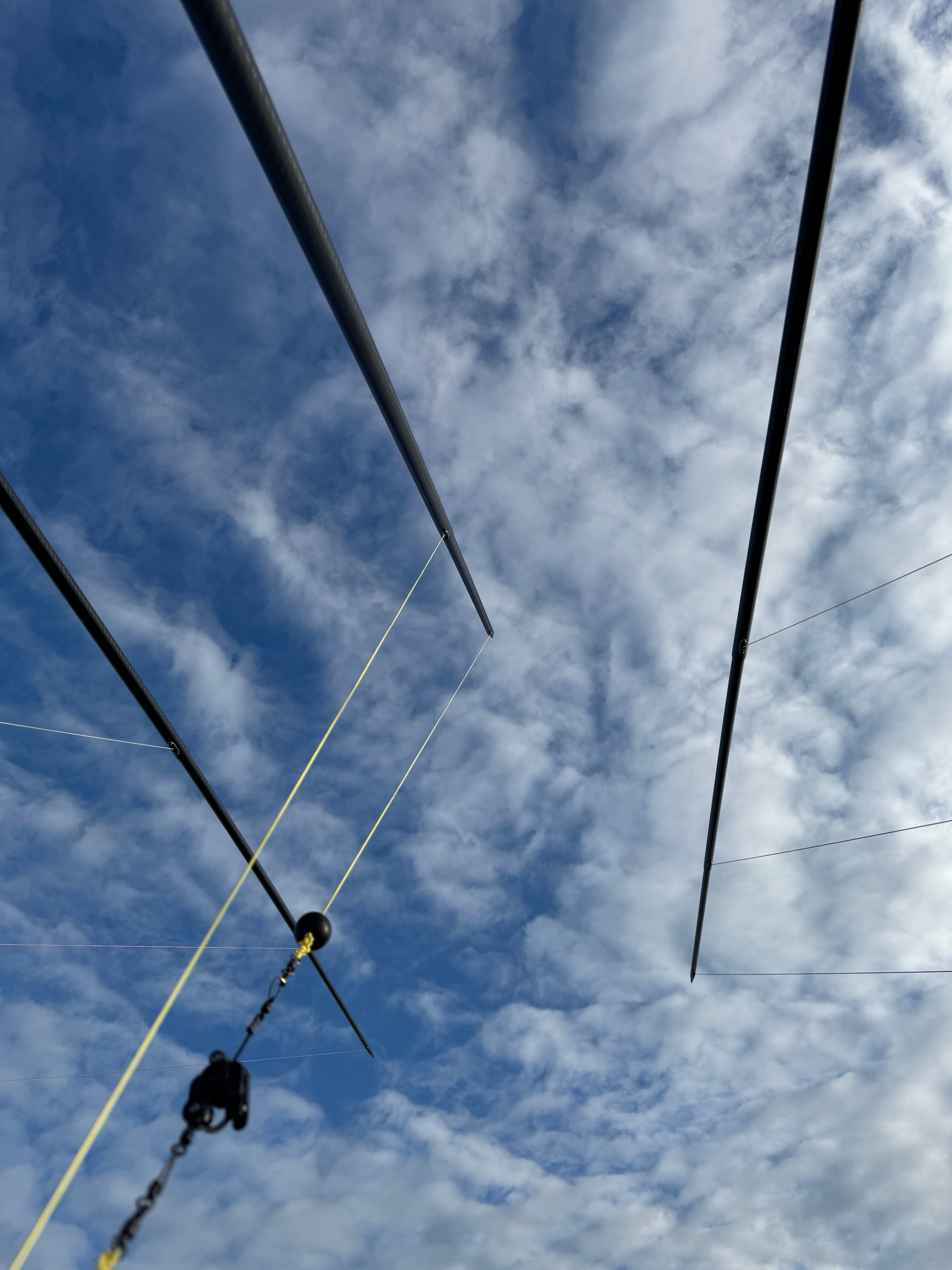 10' Fixed Internal Center Rigger Pole