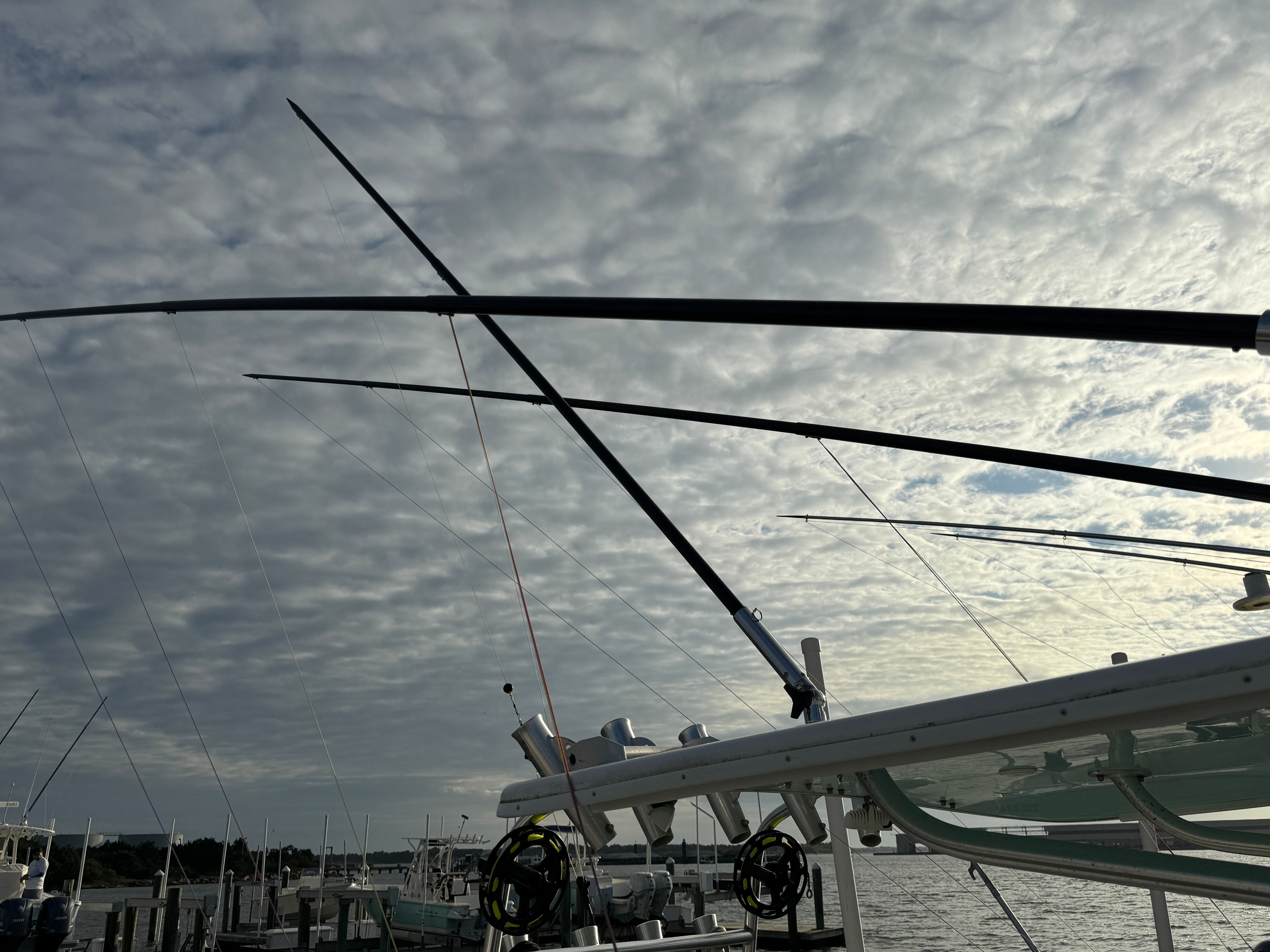 12' Fixed Internal Center Rigger Pole