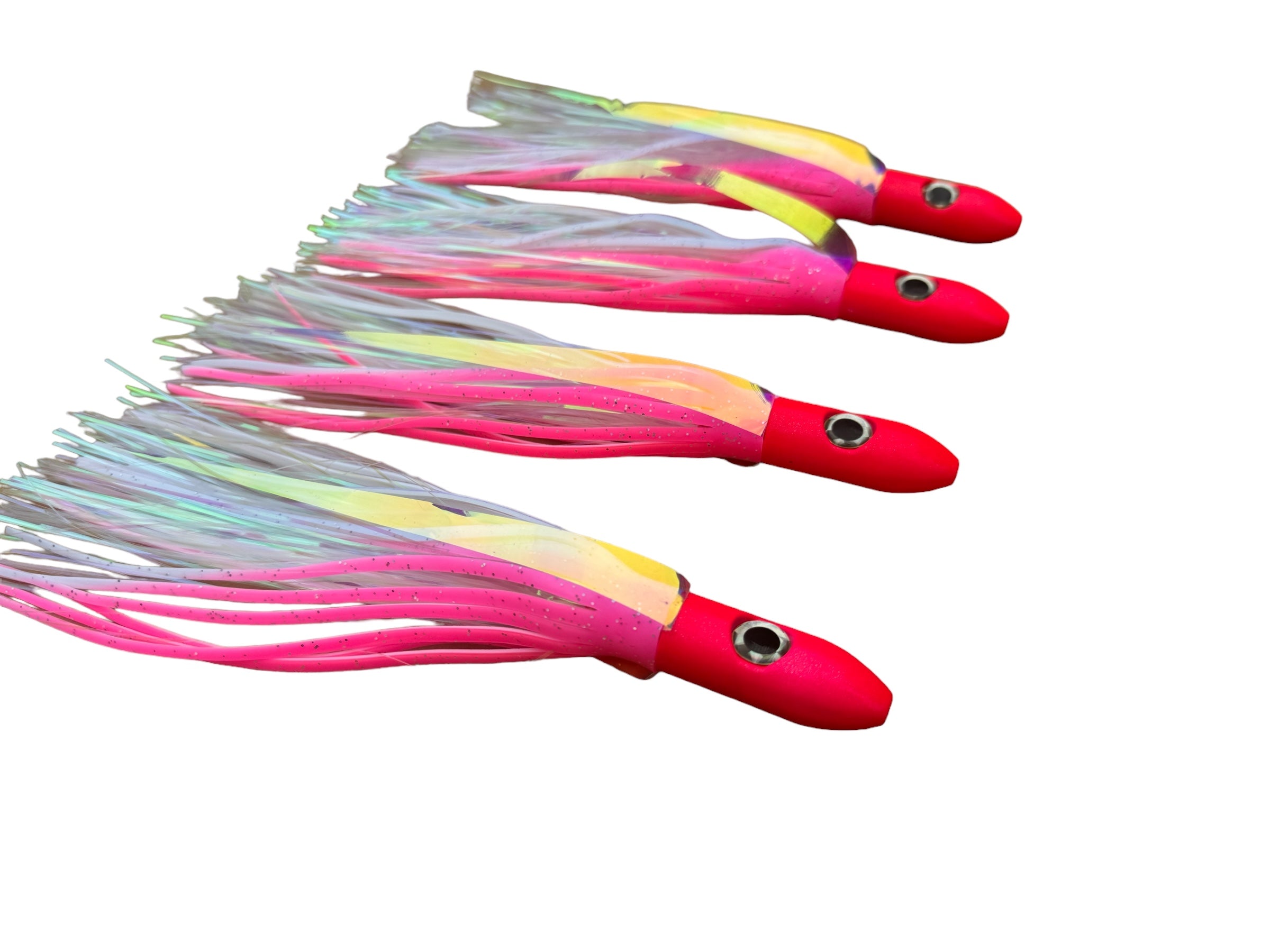 Flying Fish Ballyhoo Trolling Lure - 4 Pack